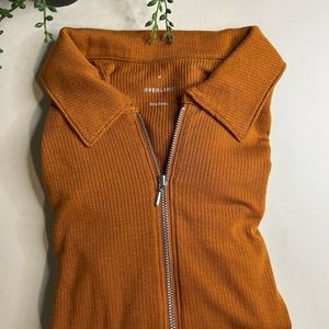 EVERLANE | The super soft zip polo